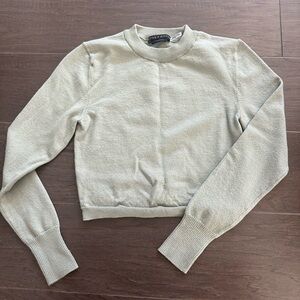 Alice and Olivia Classics light green sweater